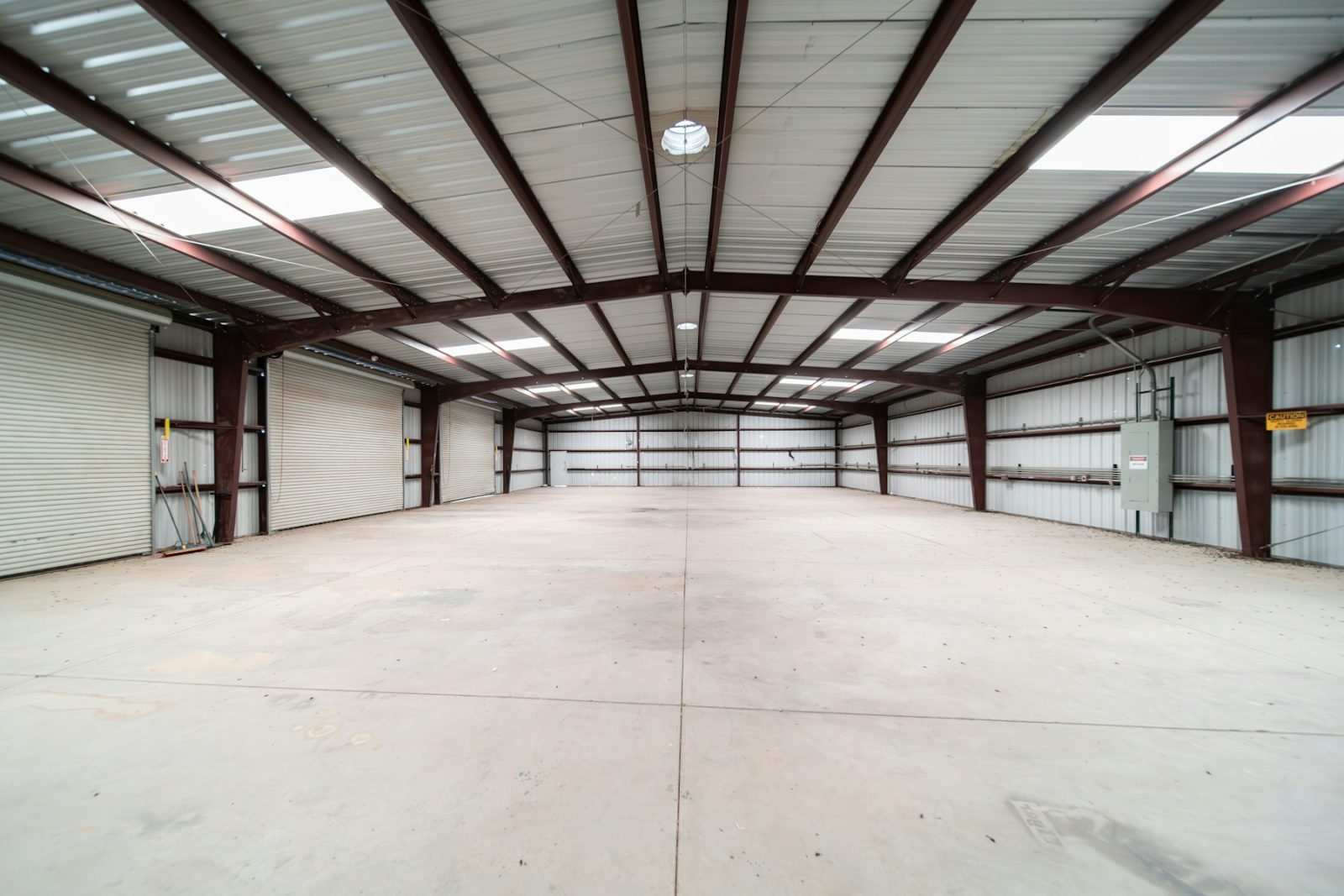 Completed warehouse envelope